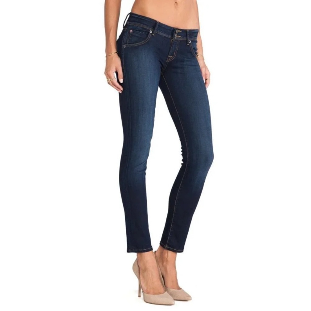 Hudson Jeans | Nicole Ankle Skinny | Low Rise | Flap Pockets HLWL Shade F | 25 🕦